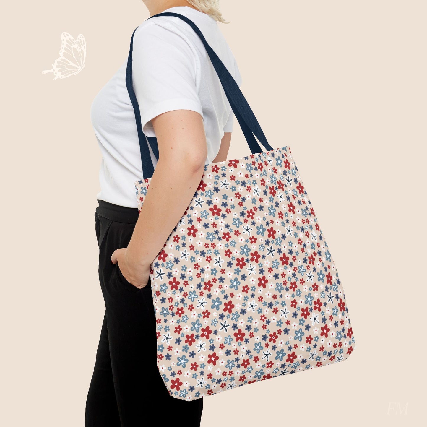 Americana Bloom Day Tote