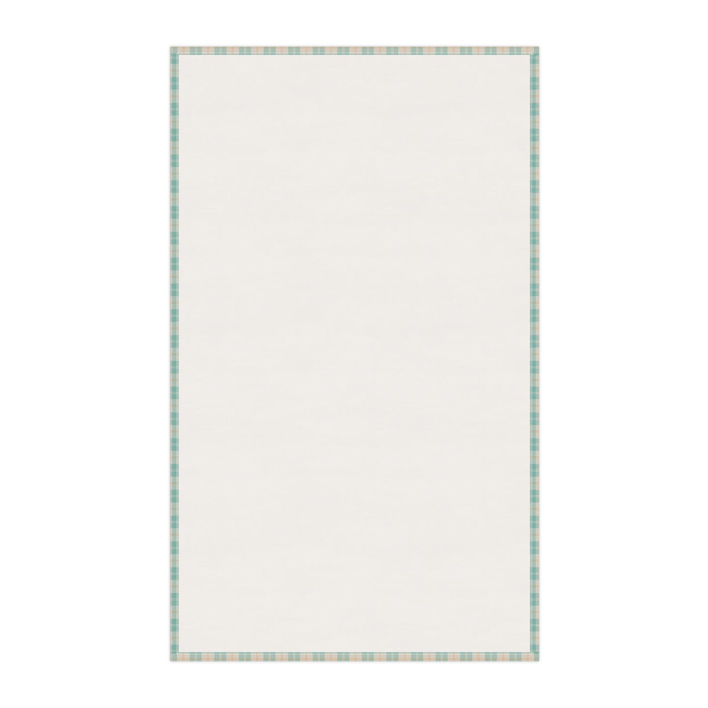 Daisy Tartan Matching Tea Towel