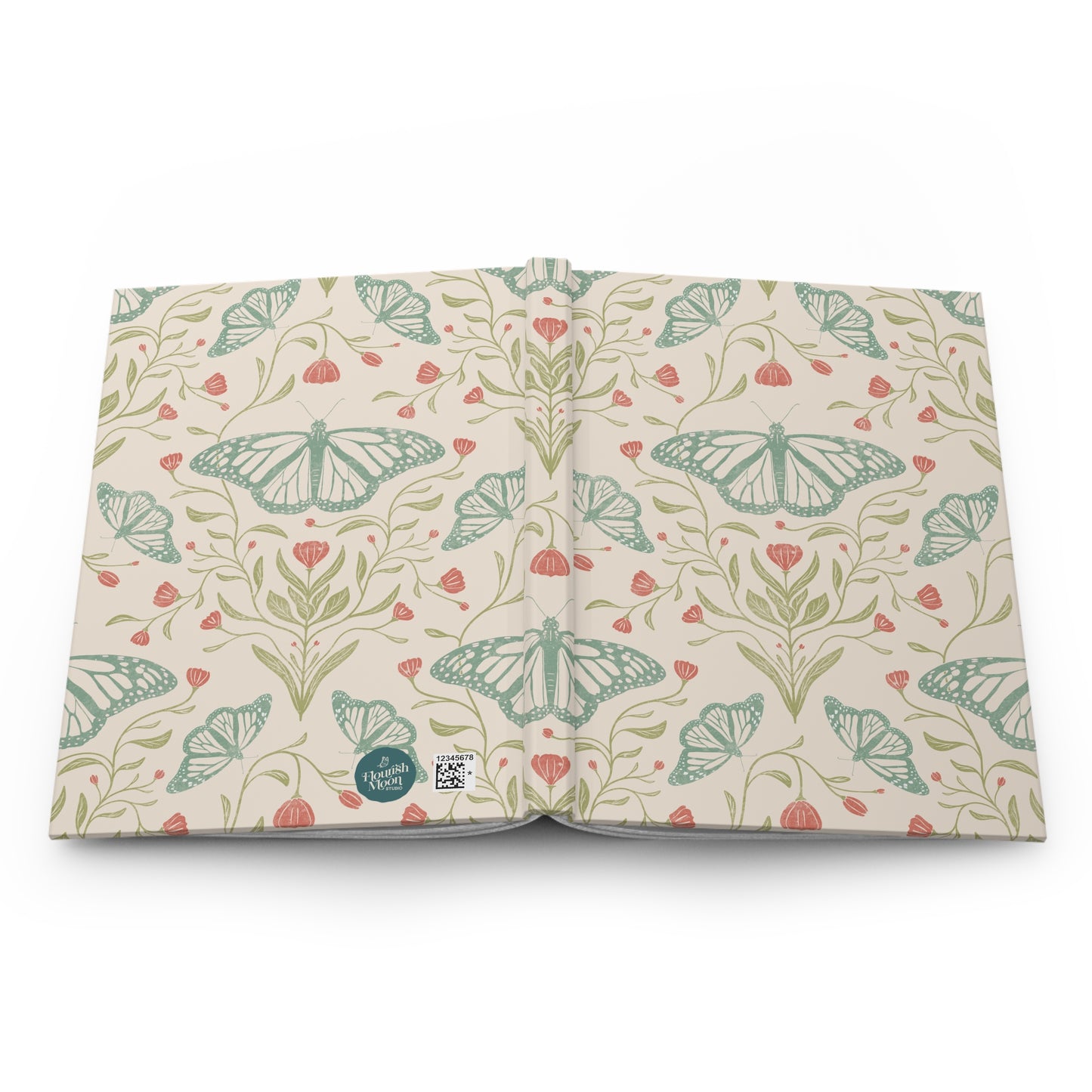 Meadowlace Butterflies Hardcover Journal