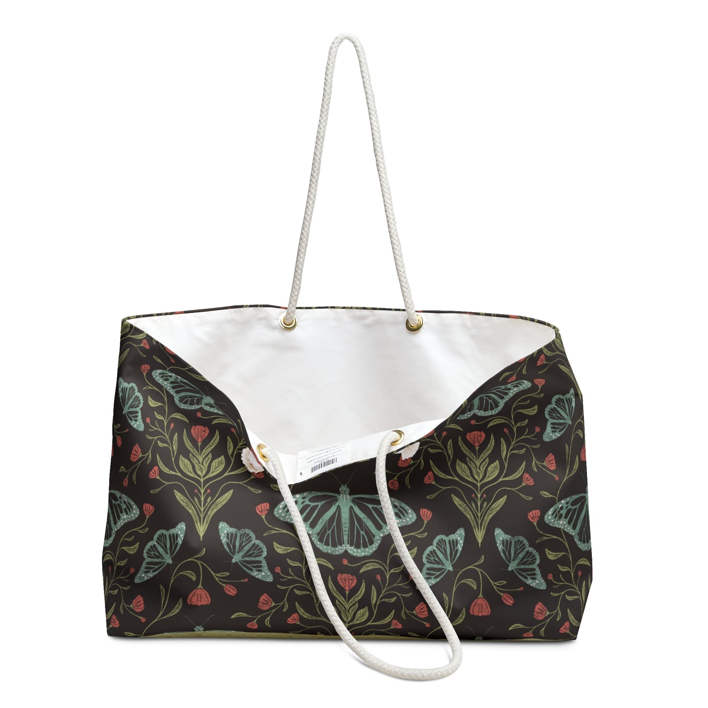 Meadowlace Butterflies Nightglow Weekender Bag