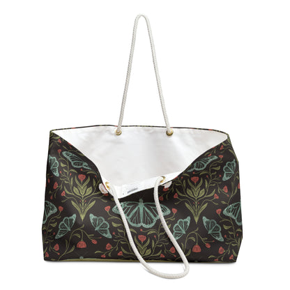 Meadowlace Butterflies Nightglow Weekender Bag