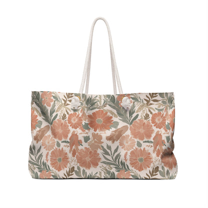 Floral Serenade Weekender Bag