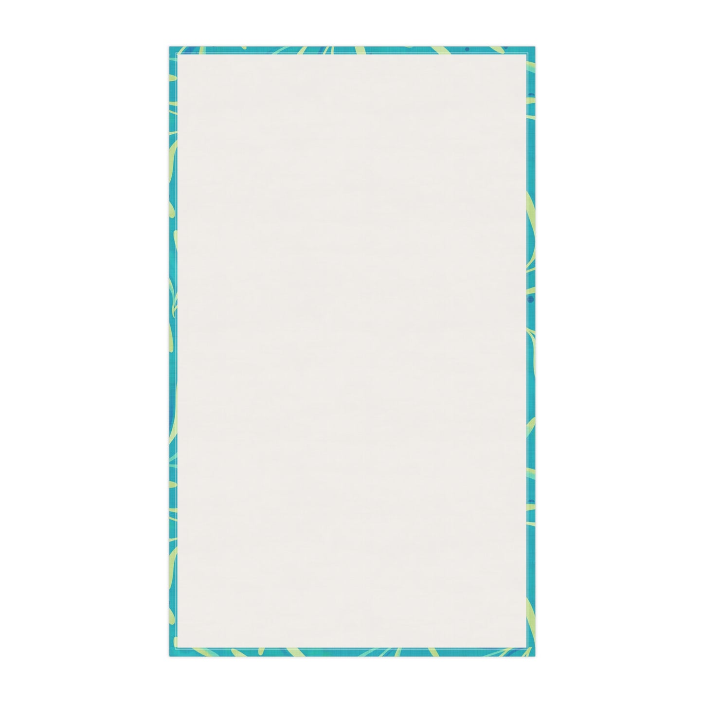 Marine Flourish Tea Towel