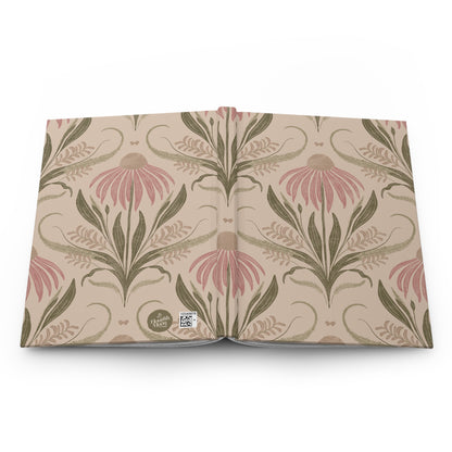 Blush Meadow Bloom Hardcover Journal