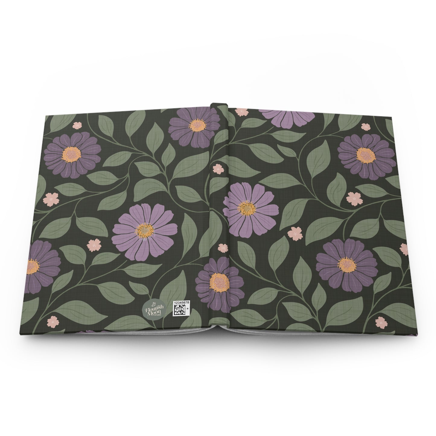 Whisper Song Floral Hardcover Journal