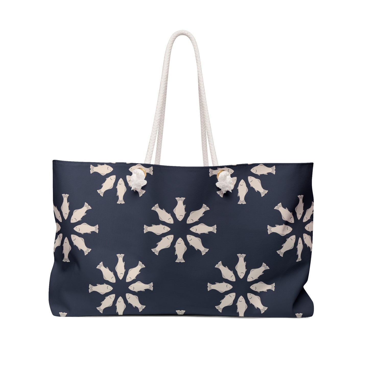 Circle of Tides Navy Weekender Bag