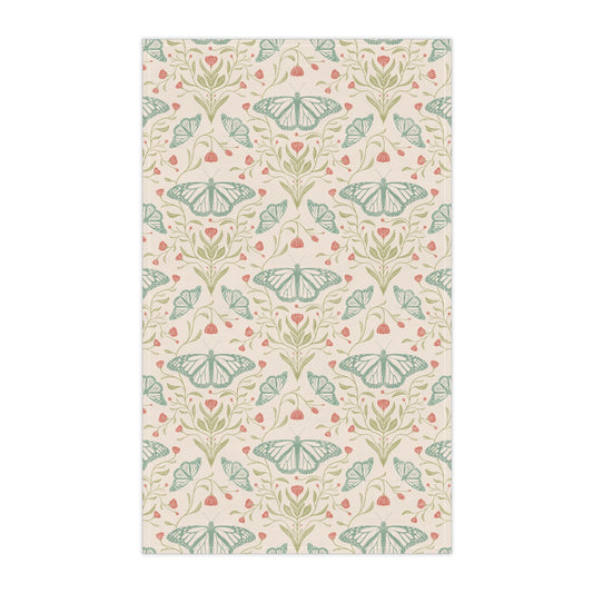 Meadowlace Butterflies Tea Towel