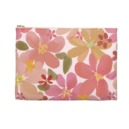 Blossom Blush Zipper Pouch