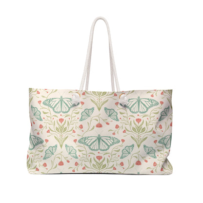 Meadowlace Butterflies Weekender Bag