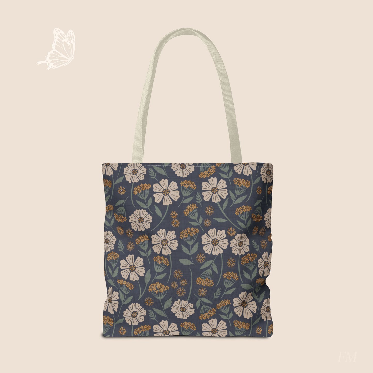Garden Whispers Floral Day Tote Bag