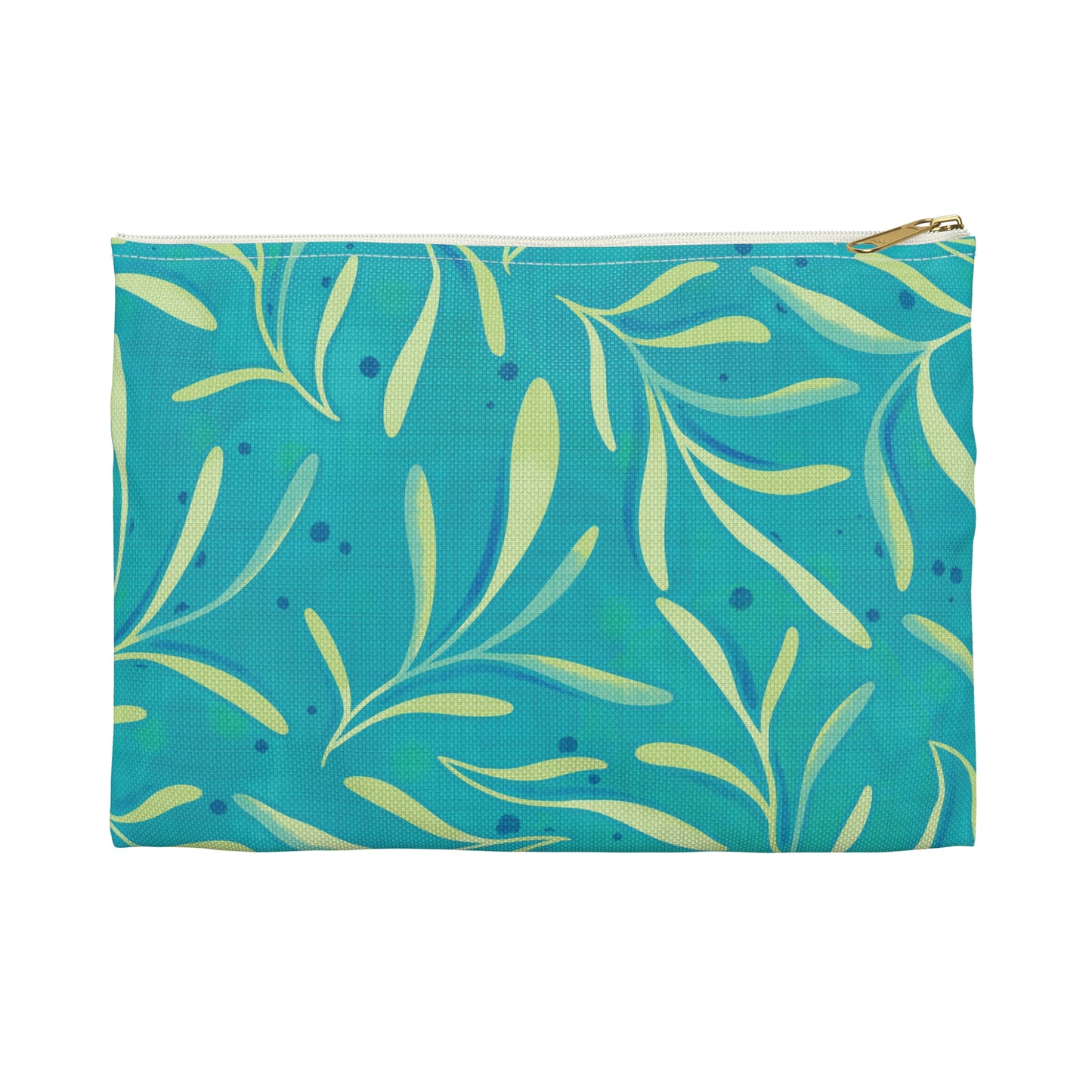 Marine Flourish Accessory Zipper Pouch