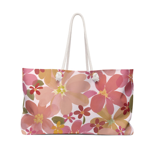 Blossom Blush Weekender Bag