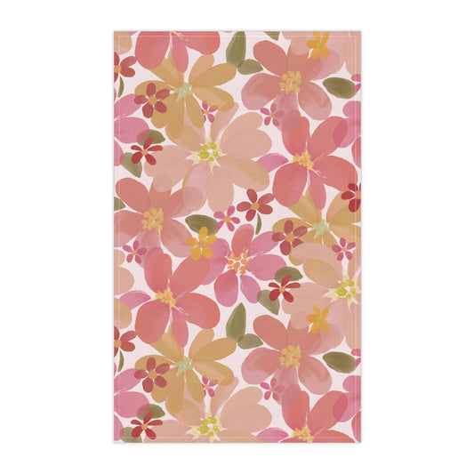 Blossom Blush Tea Towel