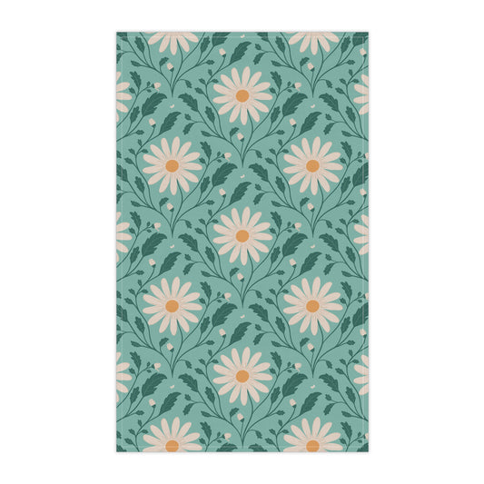 Daisy Daydream Floral Tea Towel