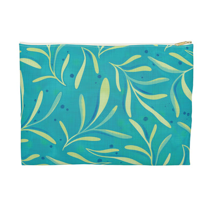 Marine Flourish Accessory Zipper Pouch