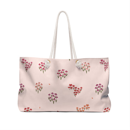 Summer Breeze Coneflower Weekender Bag