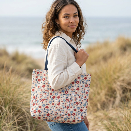Americana Bloom Day Tote