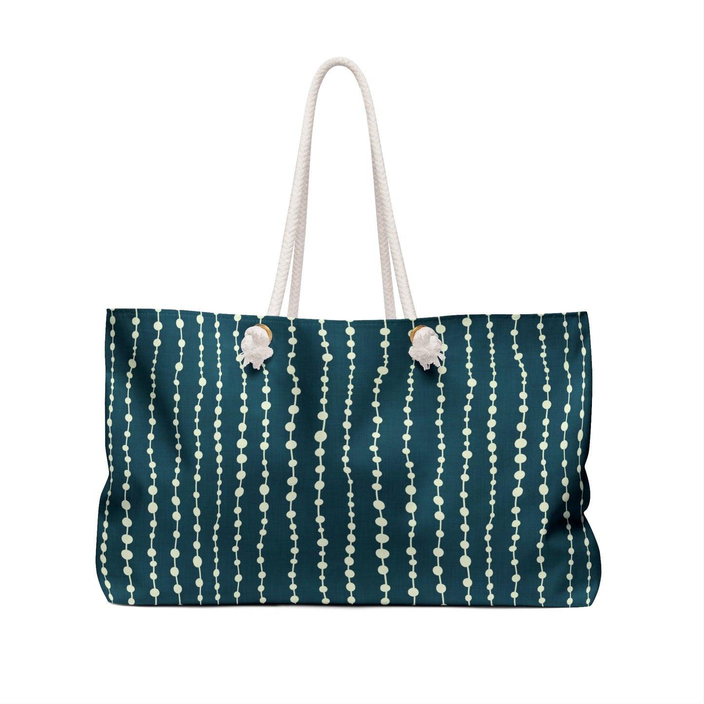 Moon Pearls Nautical Weekender Bag