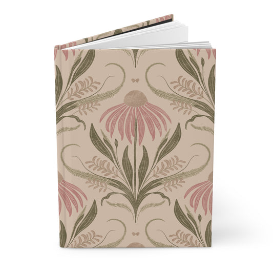 Blush Meadow Bloom Hardcover Journal