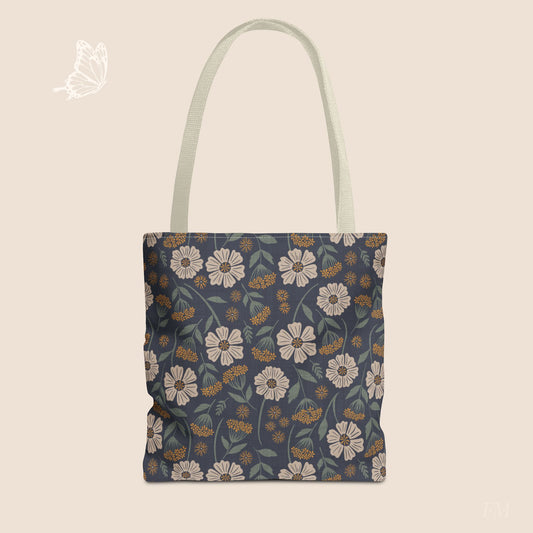 Garden Whispers Floral Day Tote Bag