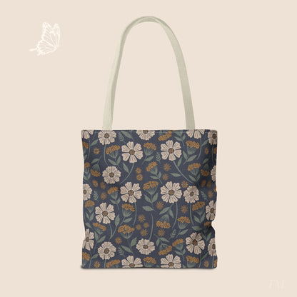 Garden Whispers Floral Day Tote Bag