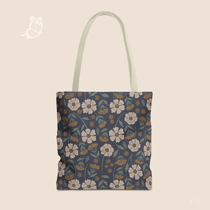 Garden Whispers Floral Day Tote Bag