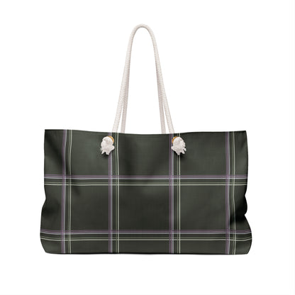 Whisper Glen Check Weekender Bag