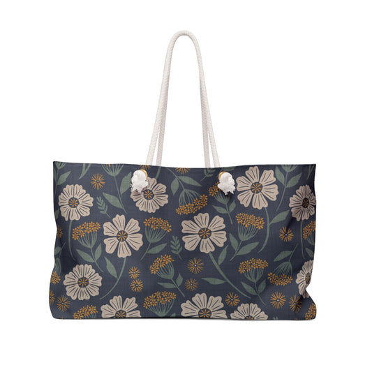 Garden Whispers Floral Weekender Bag