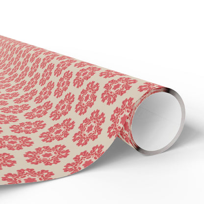 Vintage Country Snowflake Wrapping Paper