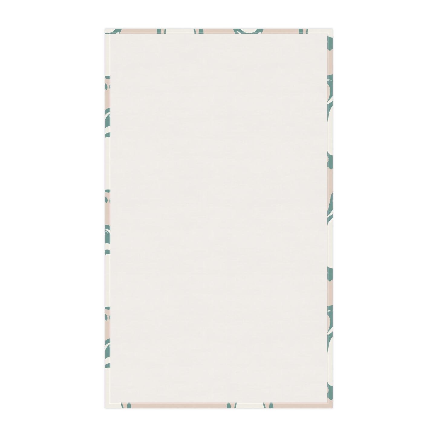 Penguin Teal & Peach Tea Towels
