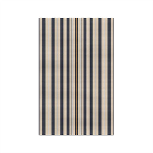 Harbor Lines Microfiber Waffle Kitchen Towel