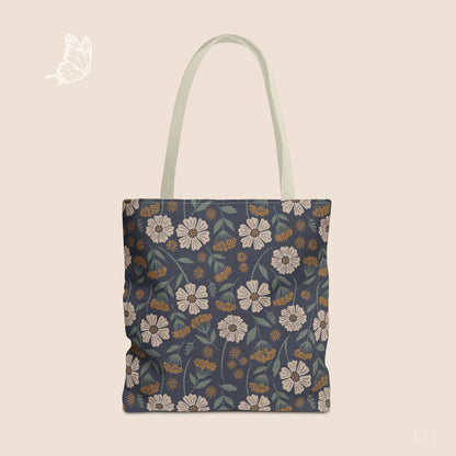 Garden Whispers Floral Day Tote Bag