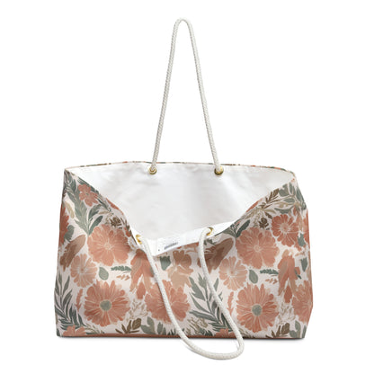 Floral Serenade Weekender Bag