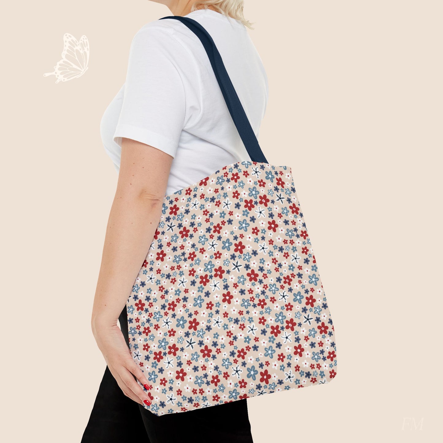 Americana Bloom Day Tote