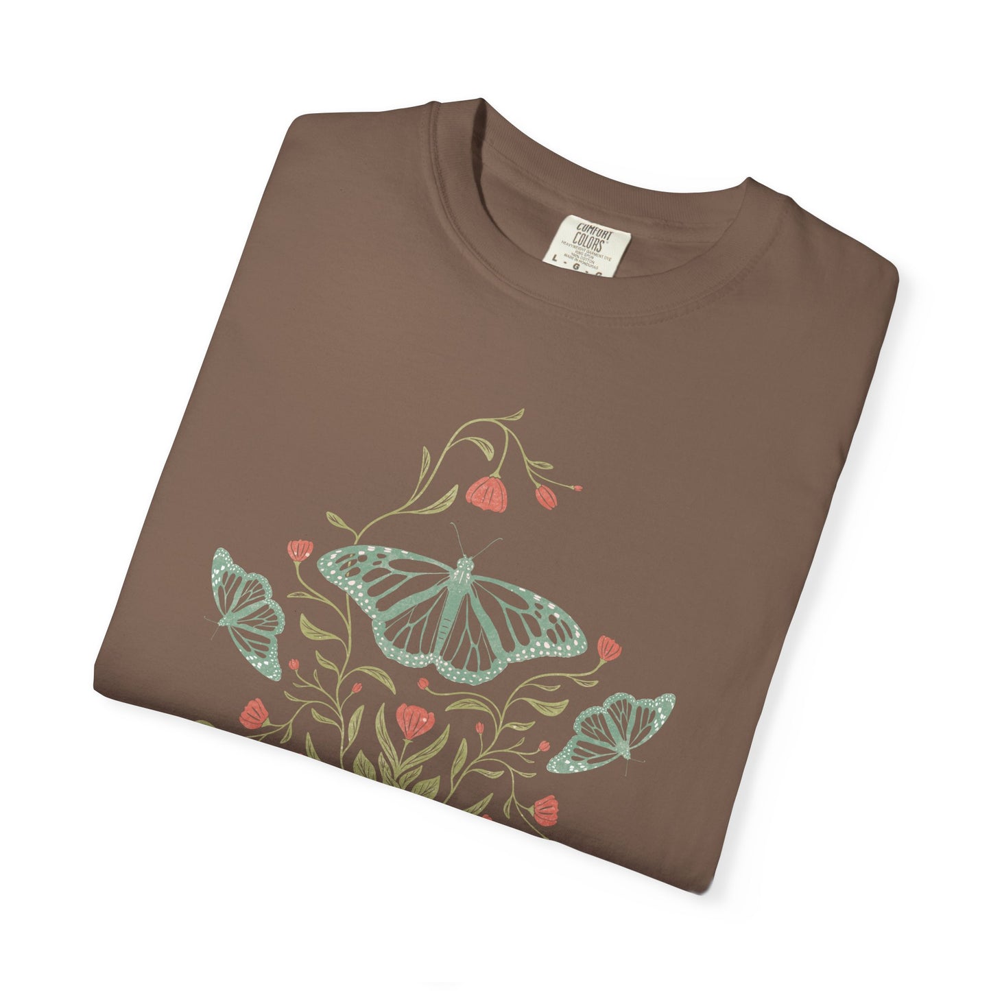 Meadowlace Butterflies Choose Kindness Garment-Dyed Tee