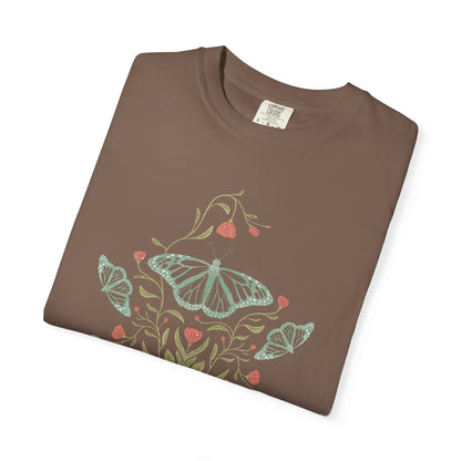Meadowlace Butterflies Choose Kindness Garment-Dyed Tee