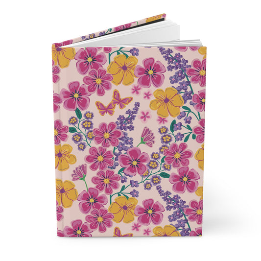Garden Gala Day Hardcover Journal