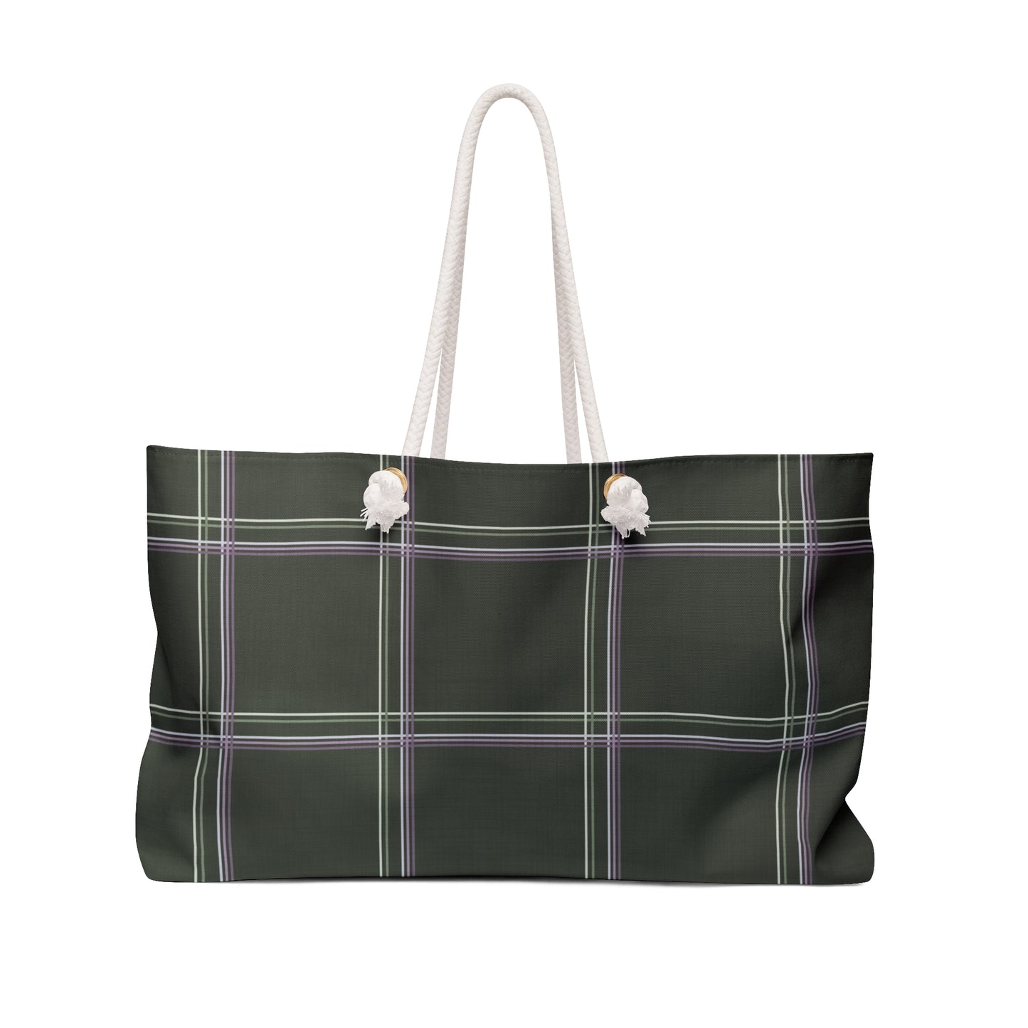 Whisper Glen Check Weekender Bag