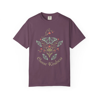 Meadowlace Butterflies Choose Kindness Garment-Dyed Tee