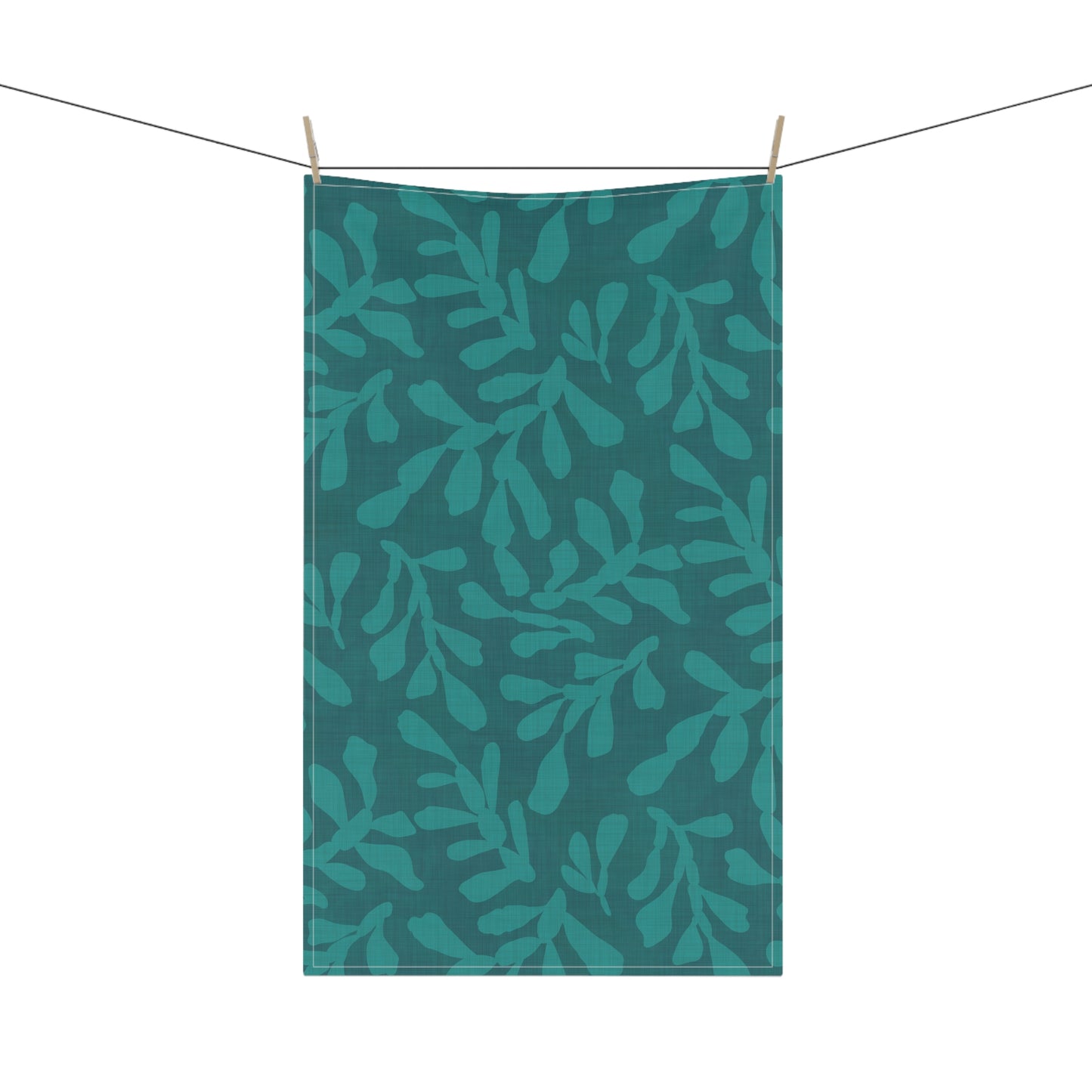 Tidal Veil Coastal Tea Towel