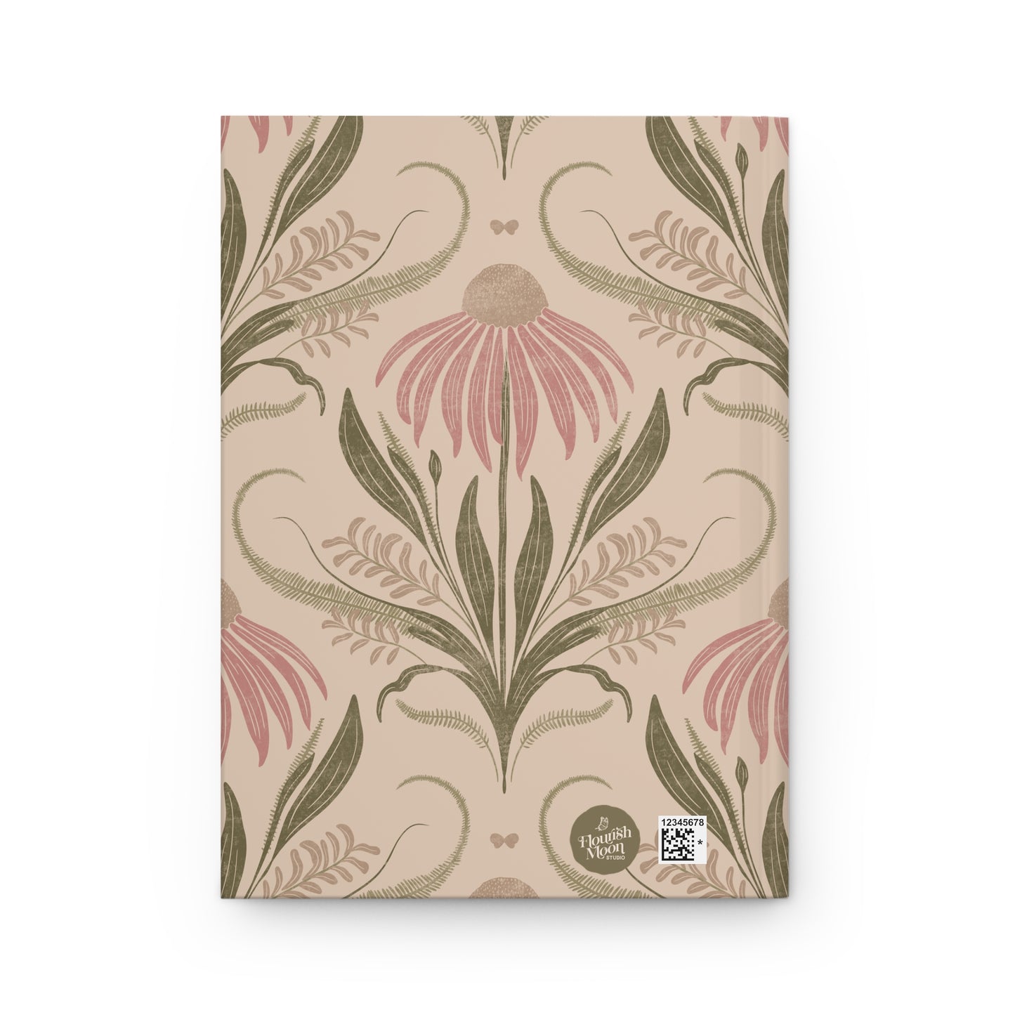 Blush Meadow Bloom Hardcover Journal