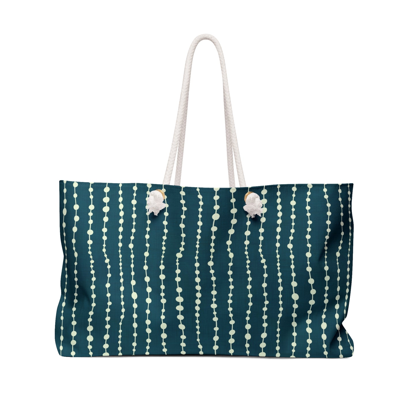 Moon Pearls Nautical Weekender Bag