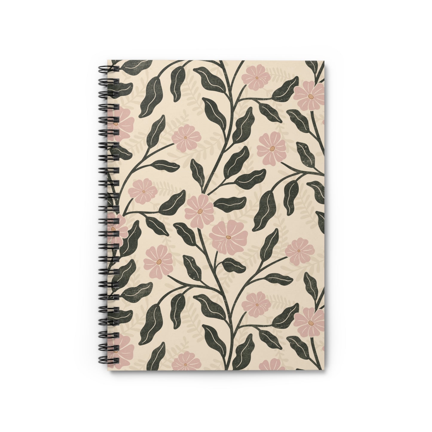 Garden Lane Floral Spiral Notebook