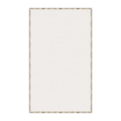Bloom Mosaic Tea Towel with hand - drawn artwork - Flourish Moon Studio