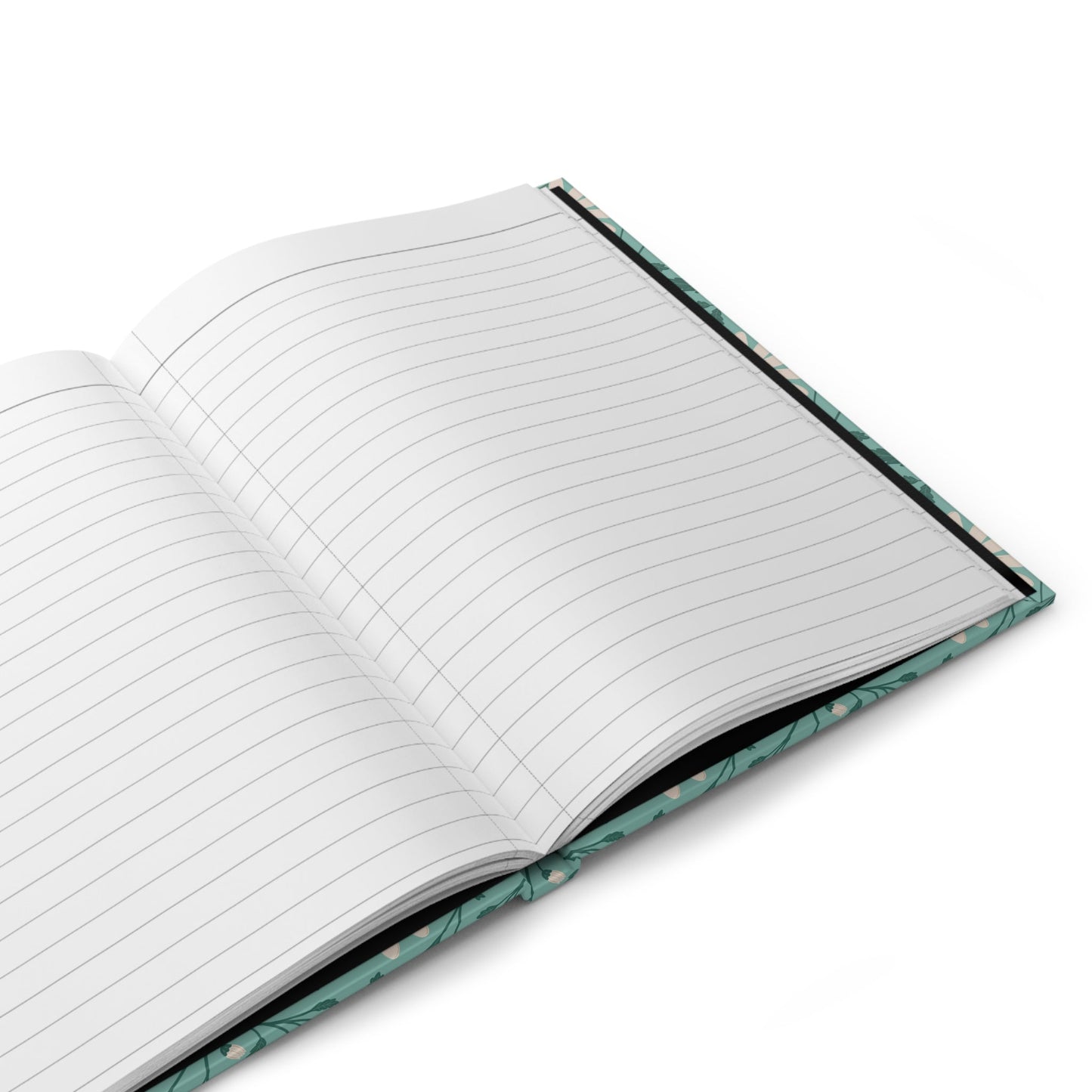 Daisy Daydream Hardcover Journal with hand - drawn artwork - Flourish Moon Studio
