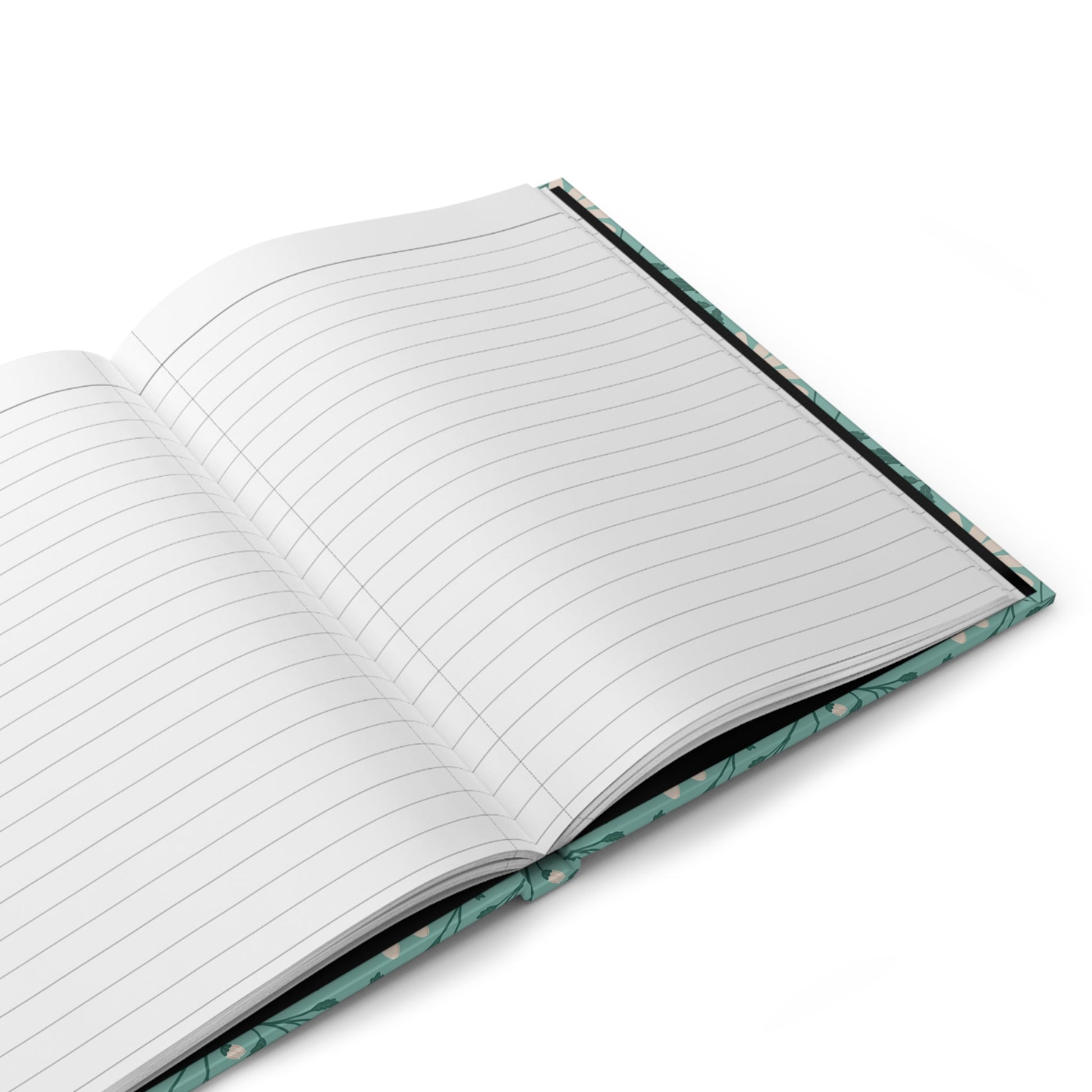 Daisy Daydream Hardcover Journal with hand - drawn artwork - Flourish Moon Studio