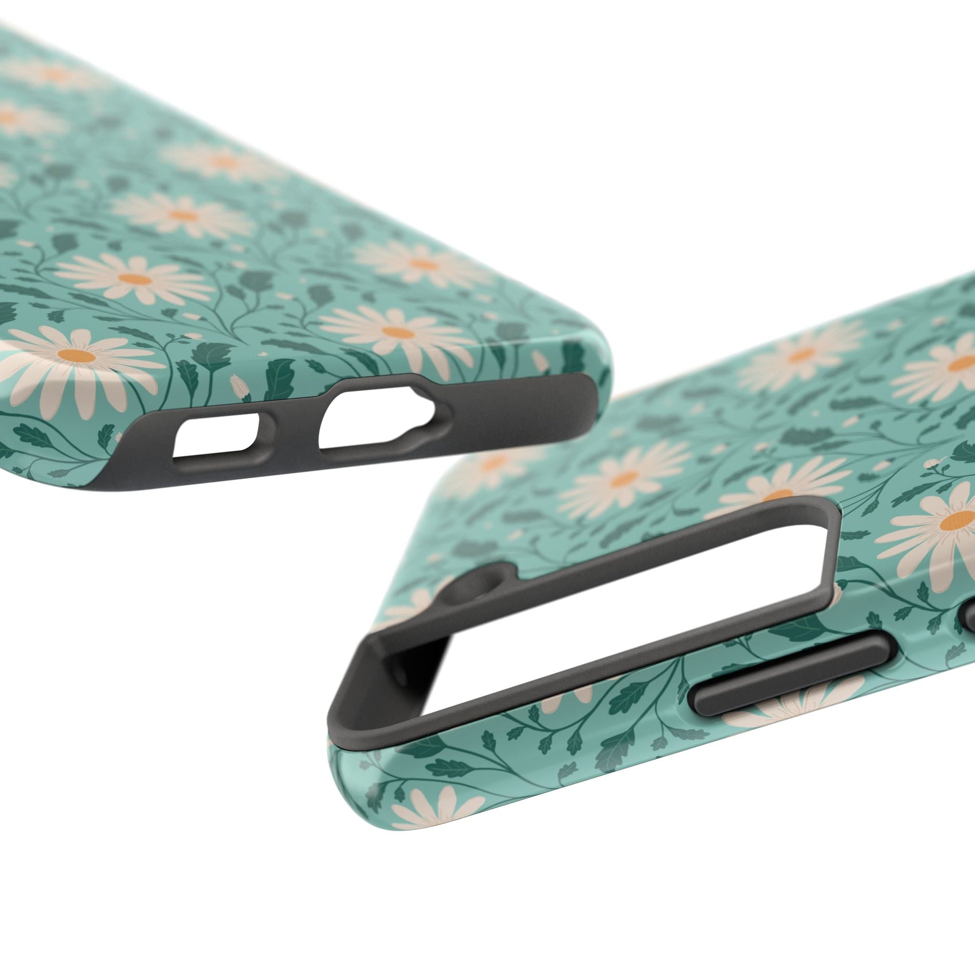 Daisy Daydream Tough Phone Case with hand - drawn artwork - Flourish Moon Studio