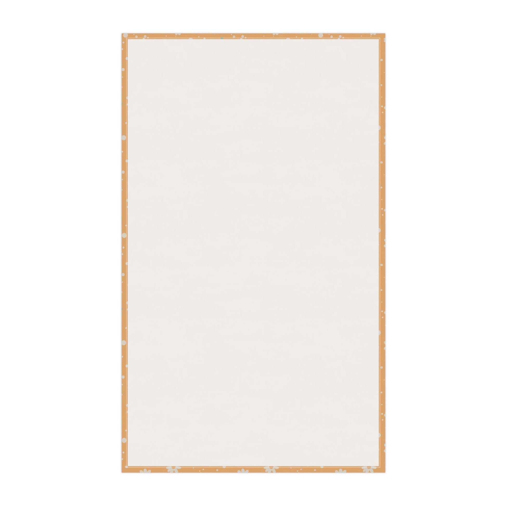 Daisy Dot Sun Tea Towel with hand - drawn artwork - Flourish Moon Studio