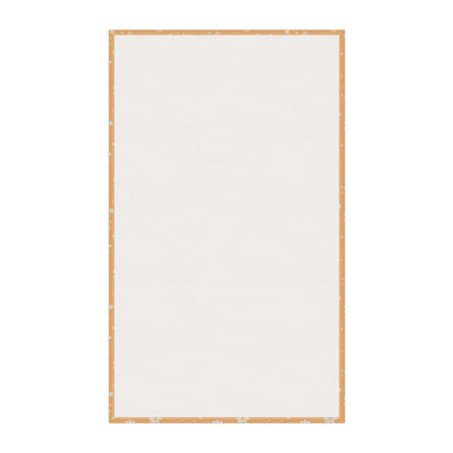 Daisy Dot Sun Tea Towel with hand - drawn artwork - Flourish Moon Studio