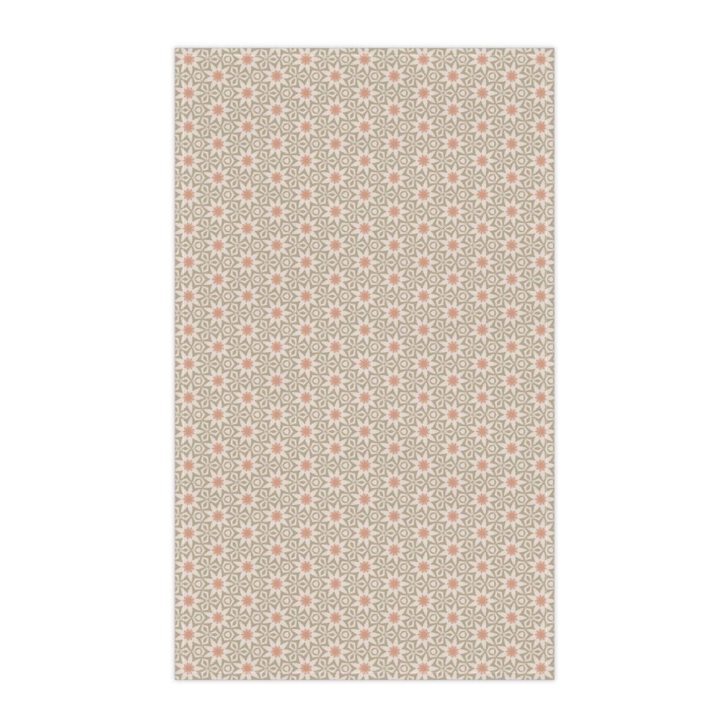 Harmony Star Tea Towel with hand - drawn artwork - Flourish Moon Studio